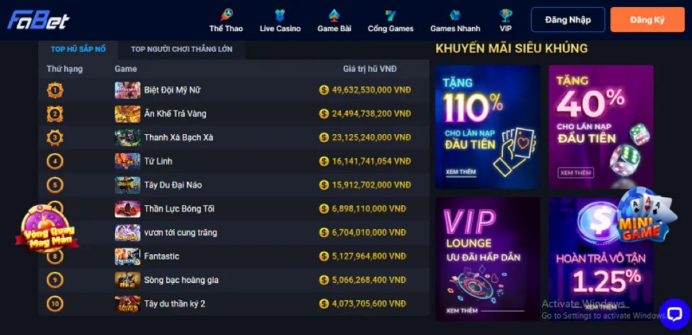 Hoàn Trả Casino Trực Tiếp Hàng Tuần